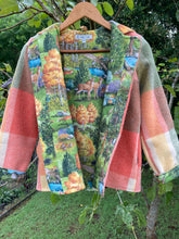 Load image into Gallery viewer, Upcycled Wool Pea Coat size 8