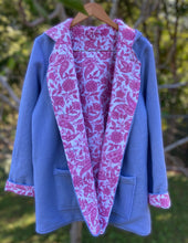 Load image into Gallery viewer, Ladies Upcycled Wool Coat size 18