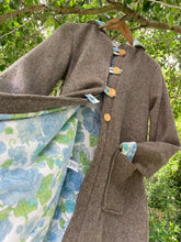 Load image into Gallery viewer, Ladies Upcycled Wool Pixie Pea Coat size 8