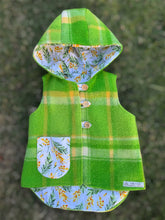 Load image into Gallery viewer, Upcycled Wool Vest size 2
