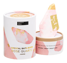 Load image into Gallery viewer, Crystal Bath Bomb Rose Quartz
