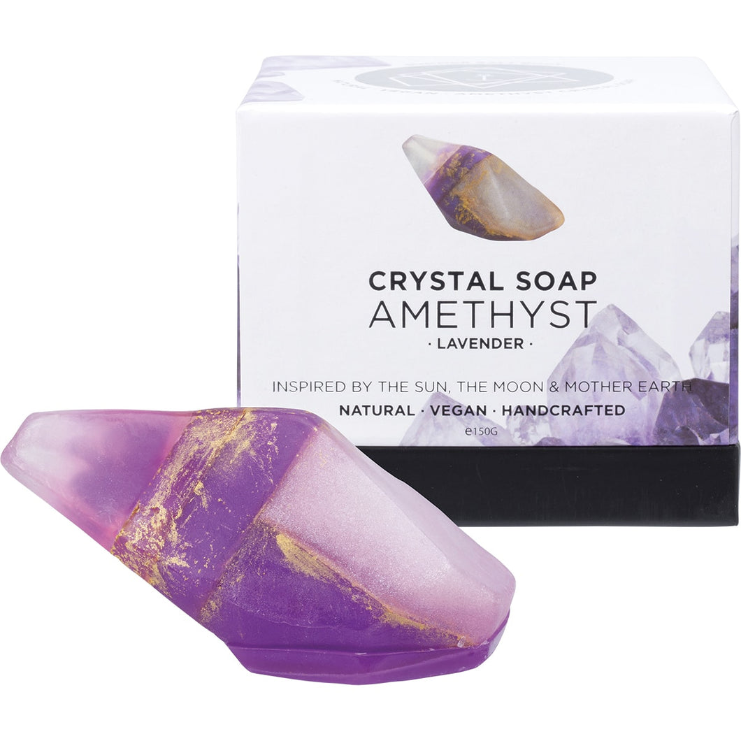 Amethyst Crystal Soap - Lavender