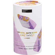 Load image into Gallery viewer, Amethyst Bath Bomb Lavender
