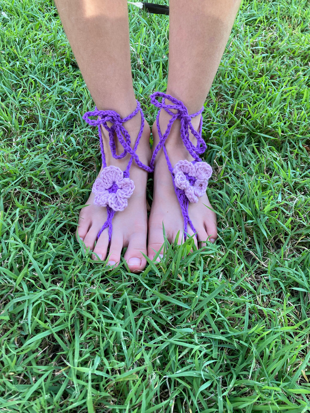 Crochet Footless Sandals