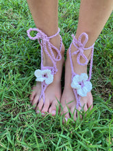 Load image into Gallery viewer, Crochet Footless Sandals
