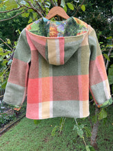 Load image into Gallery viewer, Upcycled Wool Pea Coat size 8
